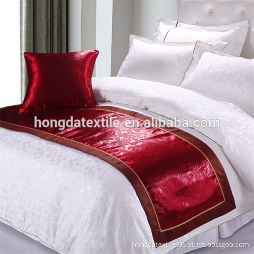 100%polyester Jacquard Hotel Bed Runners ,bed throws
